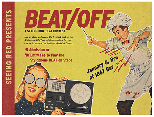 Beat Off event flyer