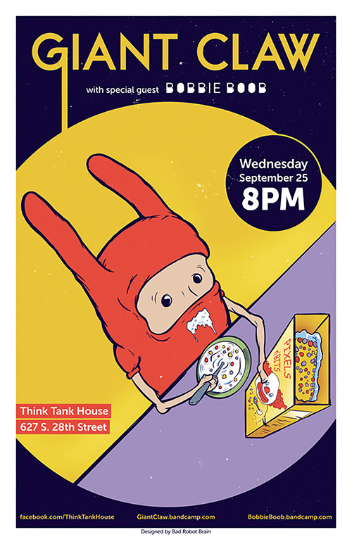 Poster Giant Claw Concert