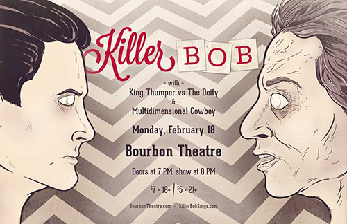Poster Killer Bob Concert