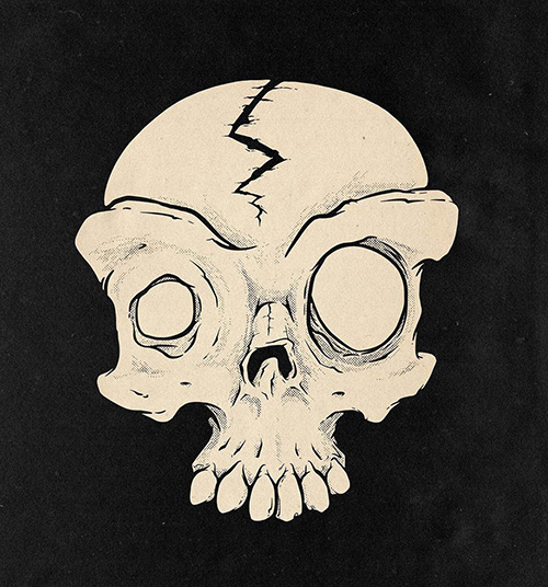 A skull